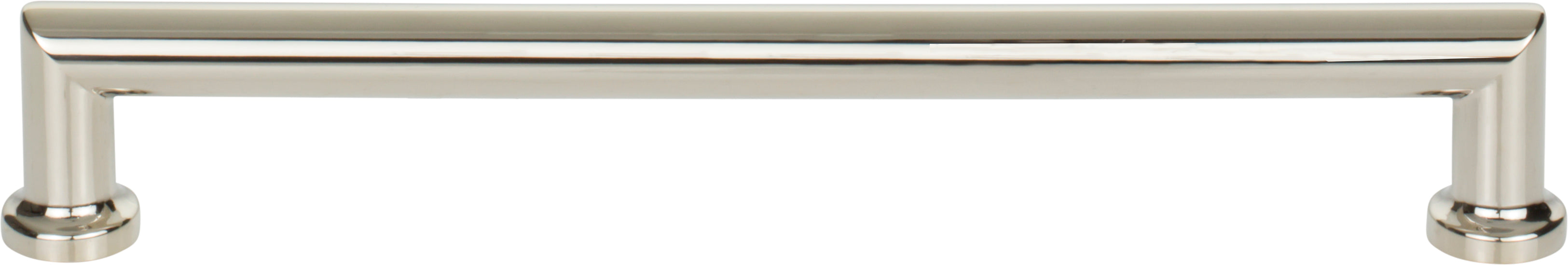 Top Knobs Morris Series 7-9/16"(192mm) CC Pull, Polished Nickel