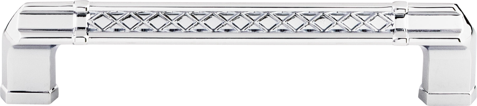 Top Knobs Tower Bridge Series 5"(127mm) CC Pull, Polished Chrome