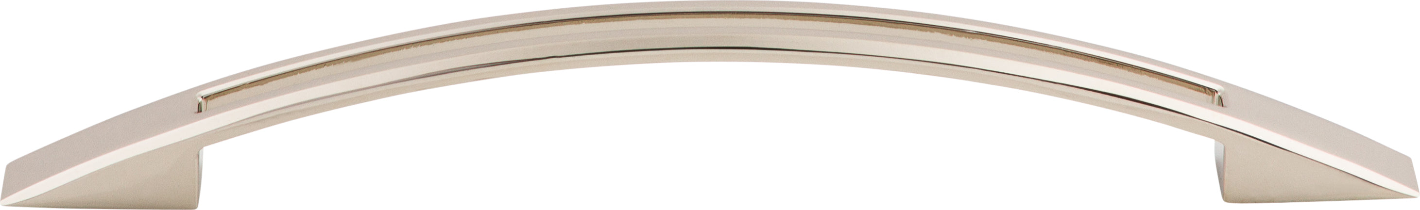 Top Knobs Tango Series 6-5/16"(160mm) CC Cut Out Pull, Polished Nickel