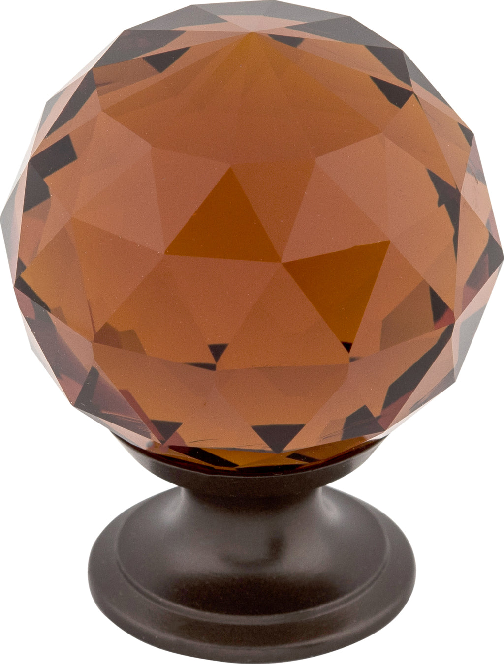 Top Knobs Wine Crystal Series 1-3/8"L Knob, 