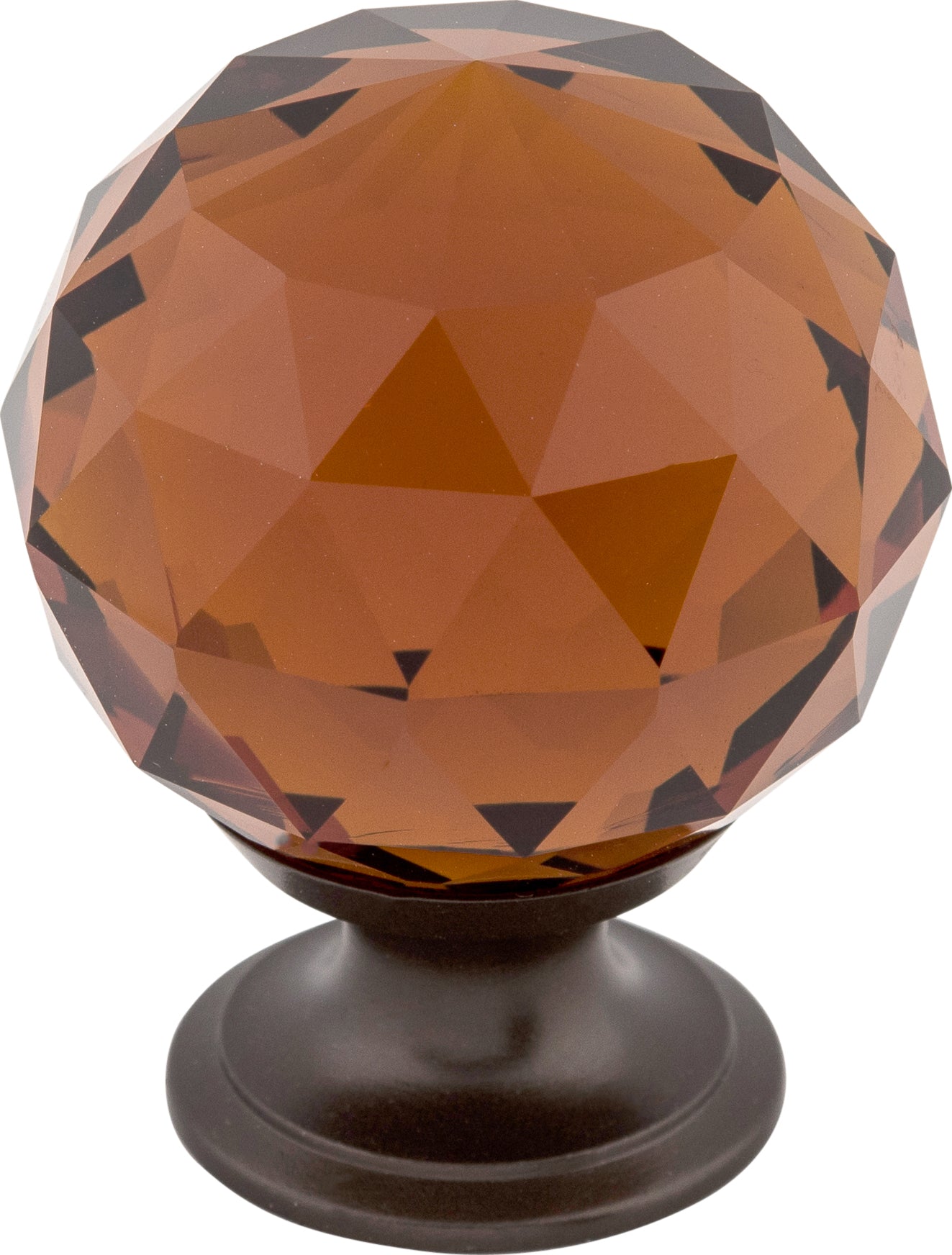 Top Knobs Wine Crystal Series 1-3/8"L Knob, 