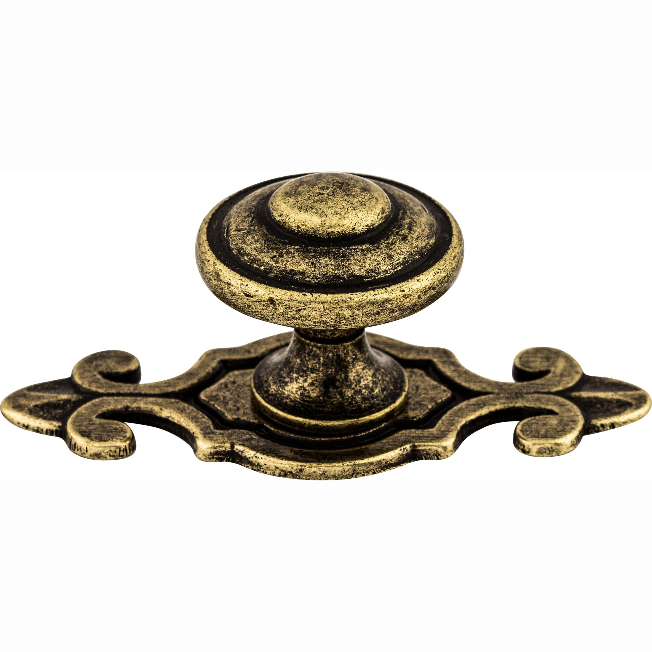Top Knobs Canterbury Series 1-1/4"L Knob, German Bronze