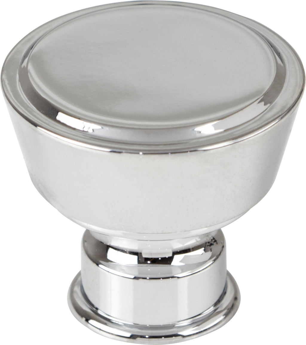 Top Knobs Ormonde Series 1-3/8"L Knob, Polished Chrome