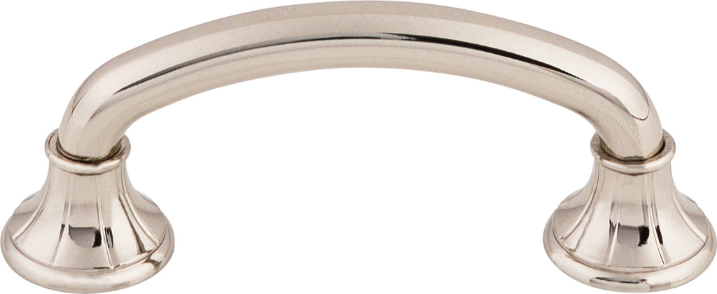 Top Knobs Lund Series 3"(76mm) CC Pull, Polished Nickel
