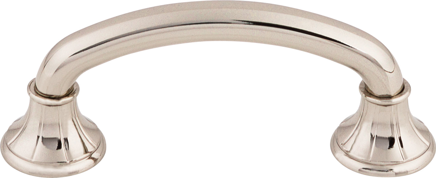 Top Knobs Lund Series 3"(76mm) CC Pull, Polished Nickel