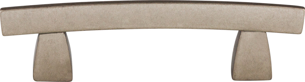 Top Knobs Arched Series 3"(76mm) CC Pull, Pewter Antique