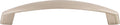 Top Knobs Boro Series 5-1/16"(128mm) CC Pull, Brushed Satin Nickel
