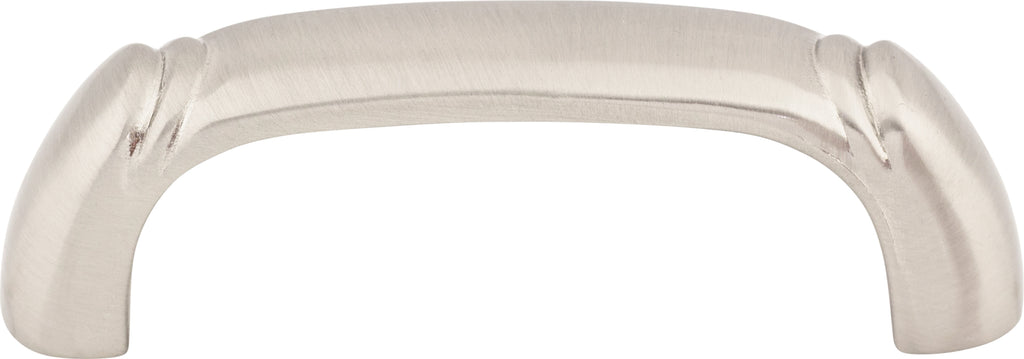 Top Knobs Dover Series 2-1/2"(64mm) CC D-Pull, Brushed Satin Nickel