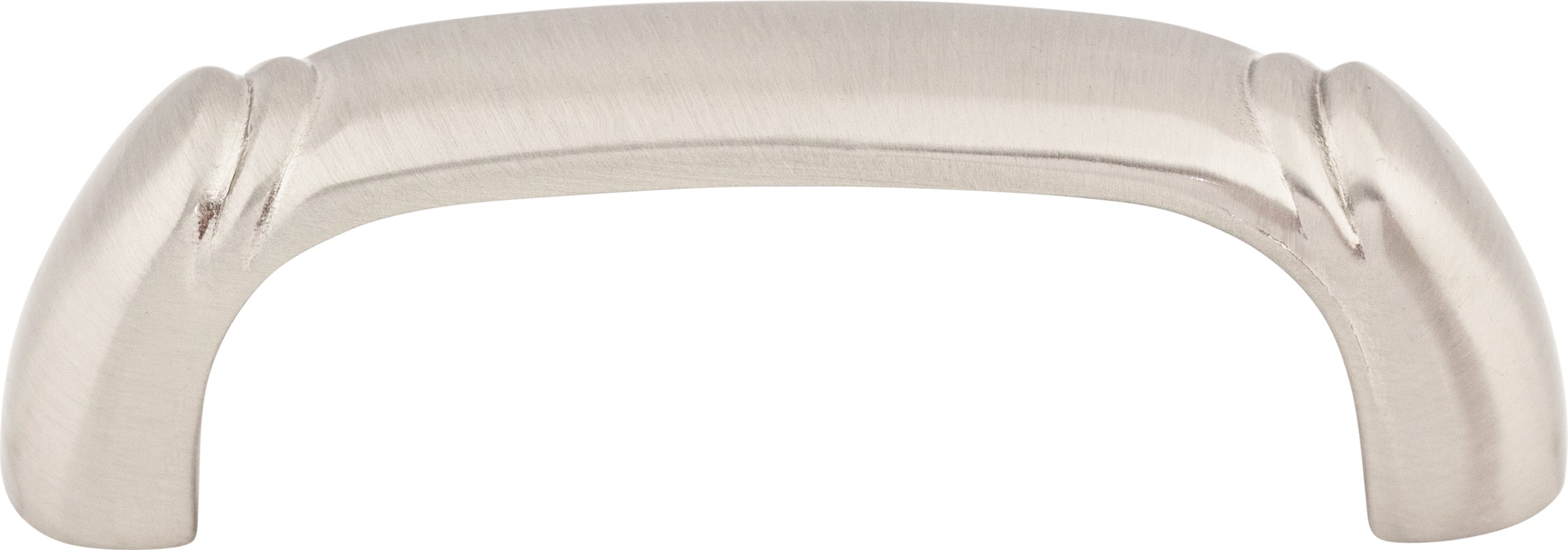 Top Knobs Dover Series 2-1/2"(64mm) CC D-Pull, Brushed Satin Nickel