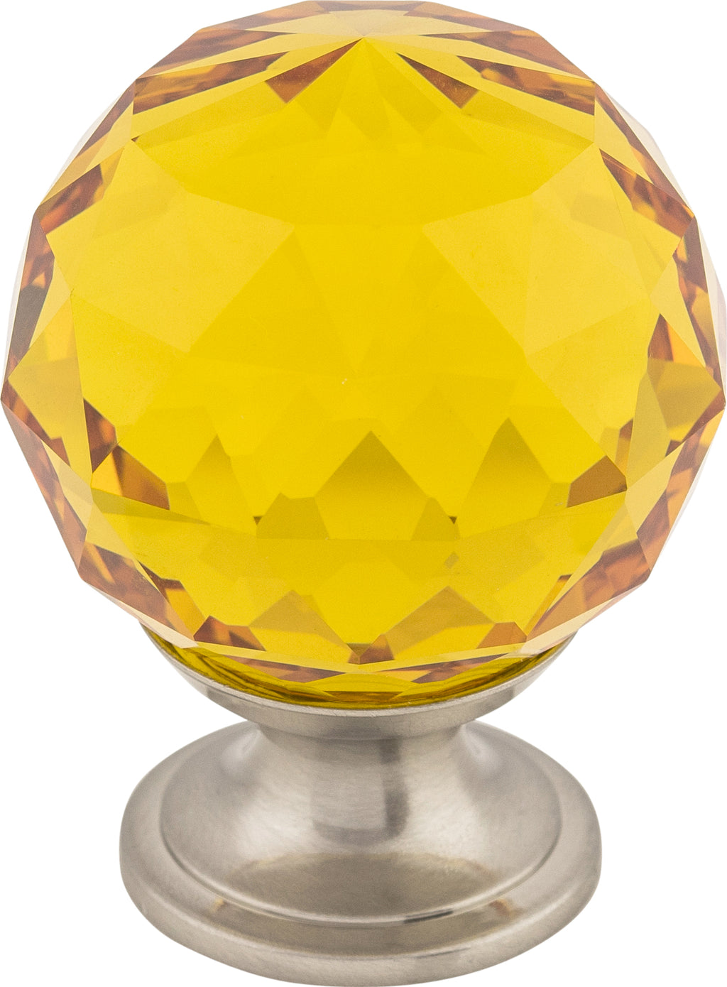 Top Knobs Amber Crystal Series 1-3/8"L Knob, 