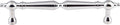 Top Knobs Asbury Series 7"(178mm) CC Pull, Polished Chrome