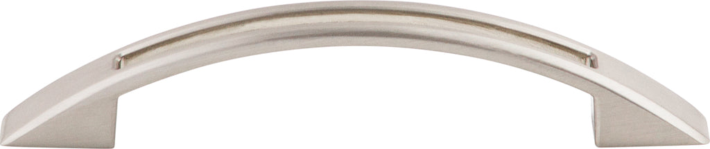 Top Knobs Tango Series 3-3/4"(95mm) CC Cut Out Pull, Brushed Satin Nickel
