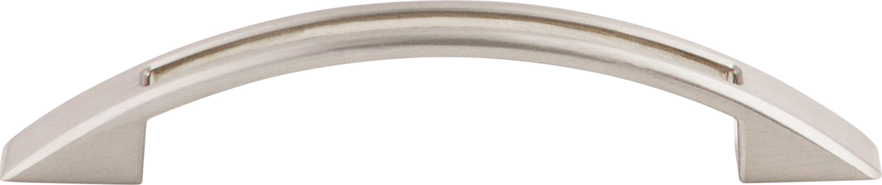 Top Knobs Tango Series 3-3/4"(95mm) CC Cut Out Pull, Brushed Satin Nickel