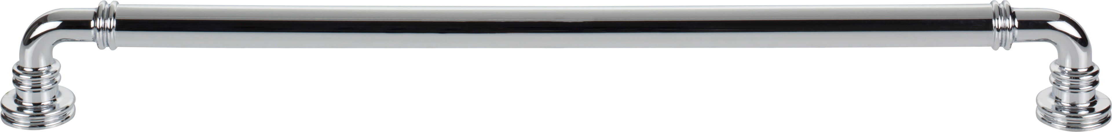 Top Knobs Cranford Series 12"(304mm) CC Pull, Polished Chrome