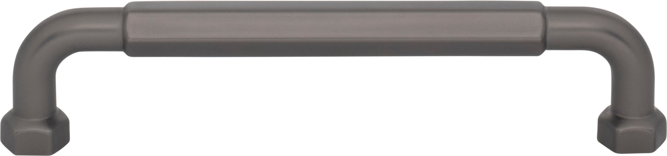 Top Knobs Dustin Series 5-1/16"(128mm) CC Pull, Ash Gray