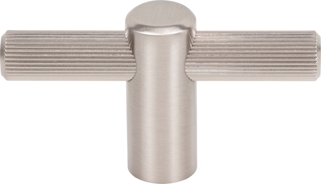 Top Knobs Dempsey Series 2-1/2"L T-Knob, Brushed Satin Nickel