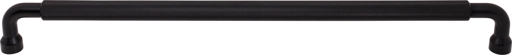 Top Knobs Garrison Series 18"(457mm) CC Appliance Pull, Flat Black