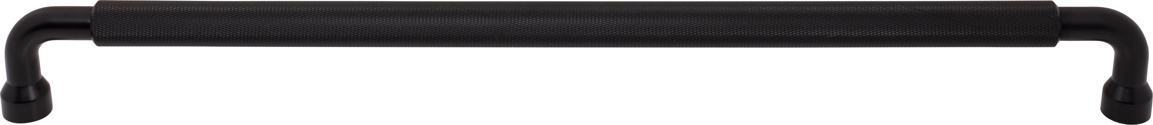 Top Knobs Garrison Series 18"(457mm) CC Appliance Pull, Flat Black
