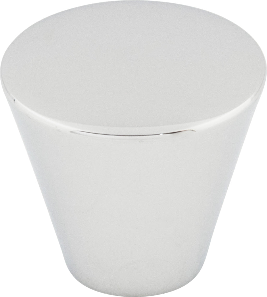 Top Knobs Cone Series 1-1/16"L Knob, Polished Chrome