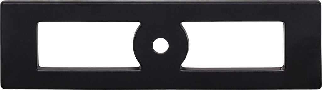 Top Knobs Hollin Series 4-9/32"L Knob, Flat Black