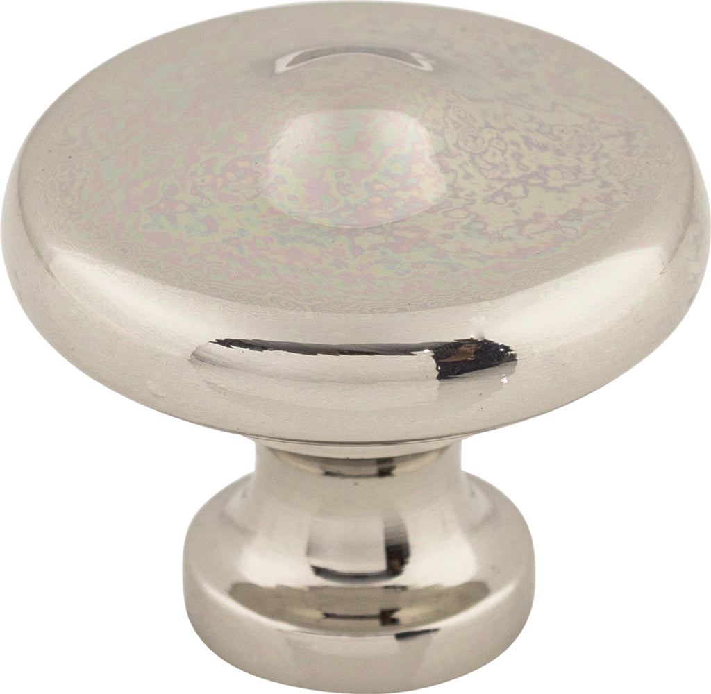 Top Knobs Peak Series 1-5/16"L Knob, Polished Nickel