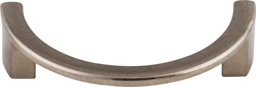Top Knobs Half Circle Series 3-1/2"(89mm) CC Pull, Pewter Antique