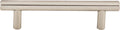 Top Knobs Hopewell Series 3-3/4"(95mm) CC Bar Pull, Brushed Satin Nickel