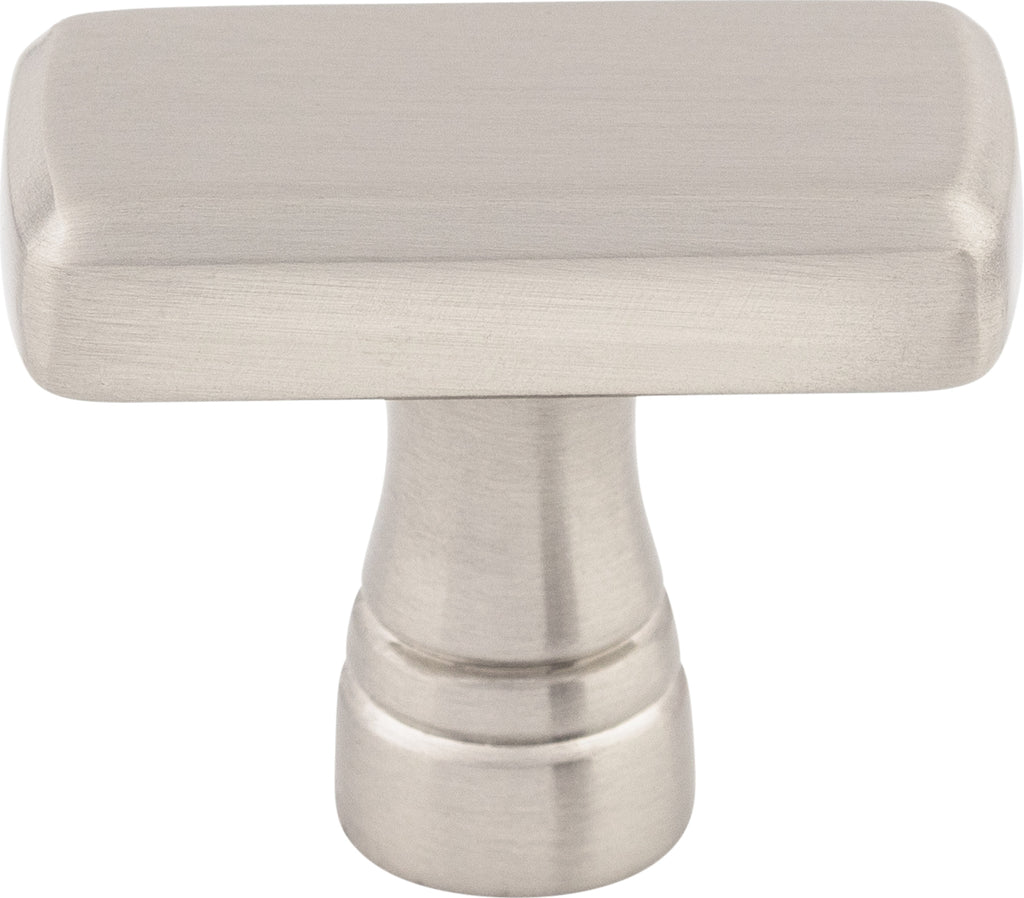 Top Knobs Kingsbridge Series 1-3/8"L Knob, Brushed Satin Nickel