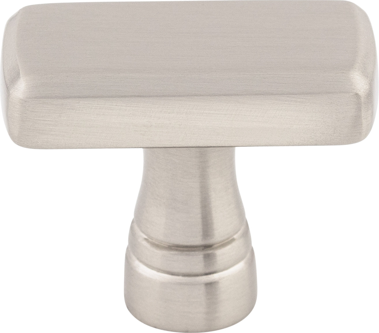 Top Knobs Kingsbridge Series 1-3/8"L Knob, Brushed Satin Nickel