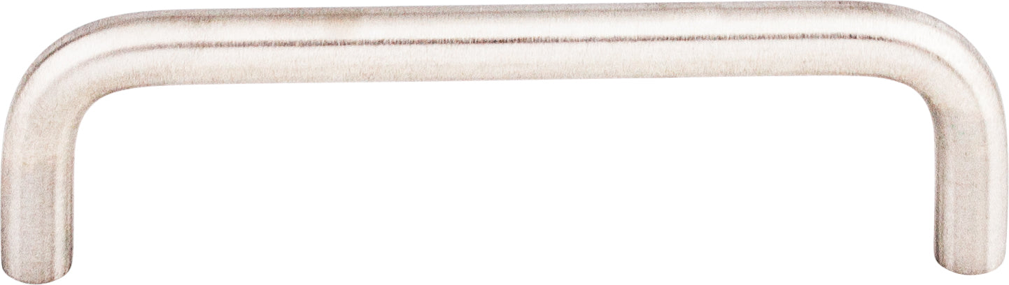 Top Knobs Bent Series 3-3/4"(95mm) CC Bar Pull, Brushed Stainless Steel
