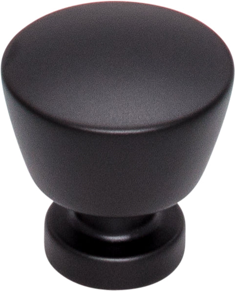 Top Knobs Allendale Series 1-1/8"L Knob, Flat Black