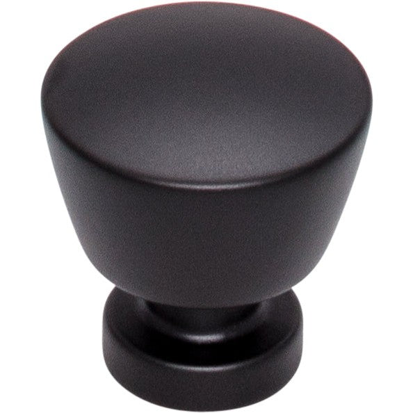 Top Knobs Allendale Series 1-1/8"L Knob, Flat Black