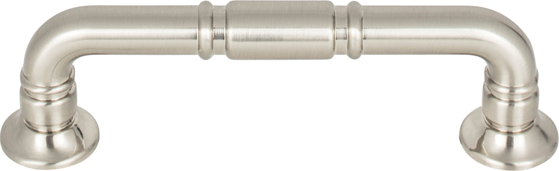 Top Knobs Kent Series 3-3/4"(95mm) CC Pull, Brushed Satin Nickel