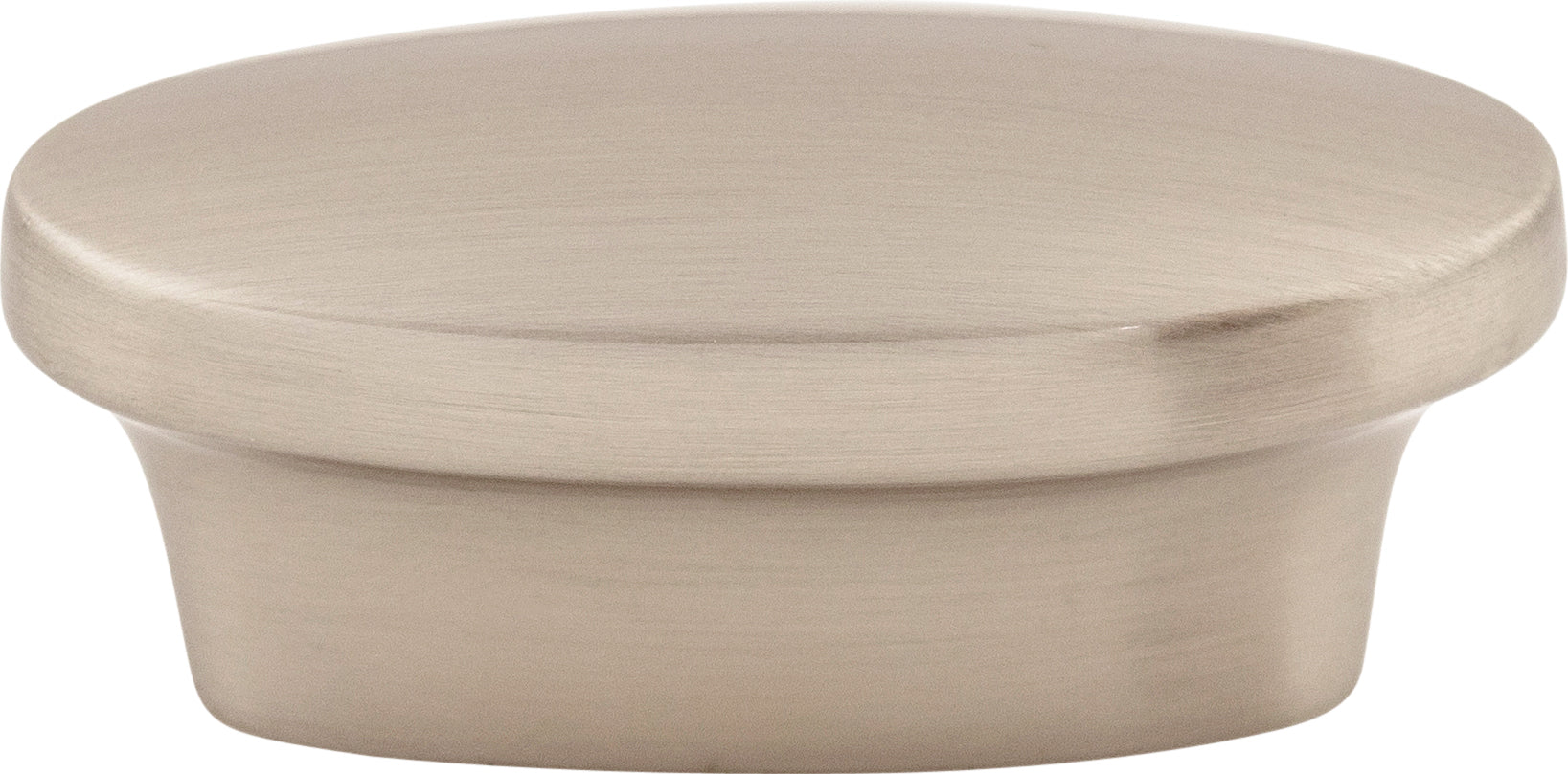 Top Knobs Oval Series 1-5/8"L Pull, Brushed Satin Nickel