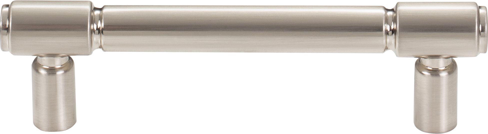 Top Knobs Clarence Series 3-3/4"(95mm) CC Pull, Brushed Satin Nickel