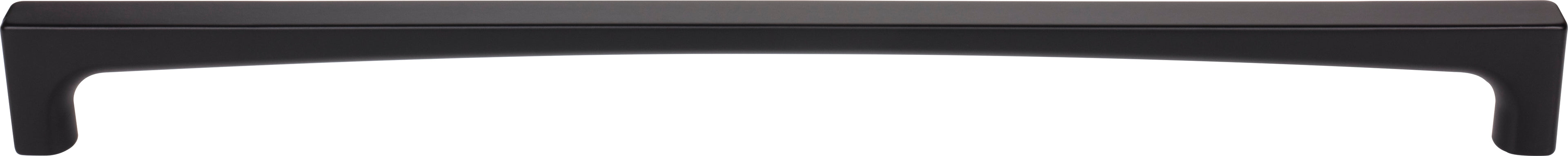 Top Knobs Riverside Series 18"(457mm) CC Appliance Pull, Flat Black