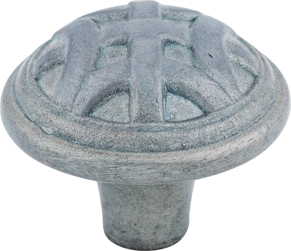 Top Knobs Celtic Series 1-1/4"L Knob, Pewter Light