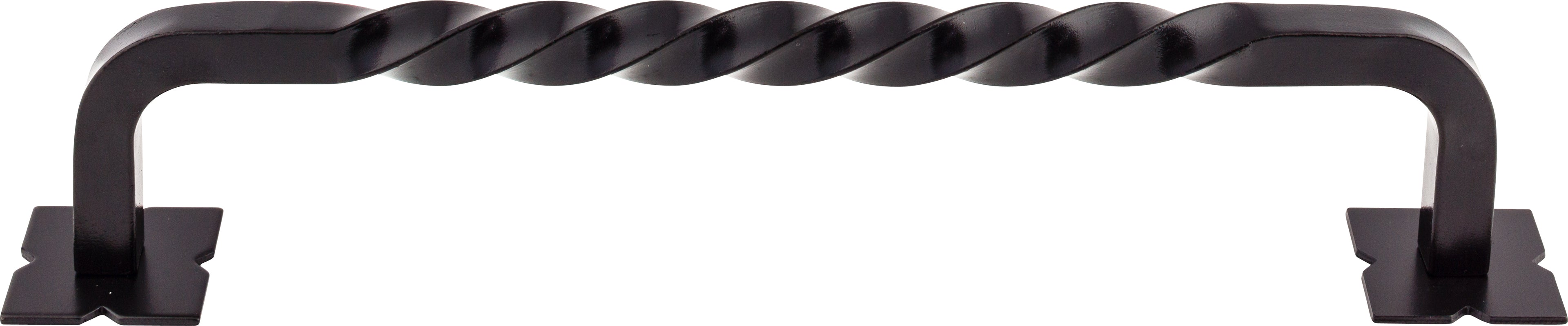 Top Knobs Normandy Twist Series 12"(304mm) CC Appliance Pull, Patina Black