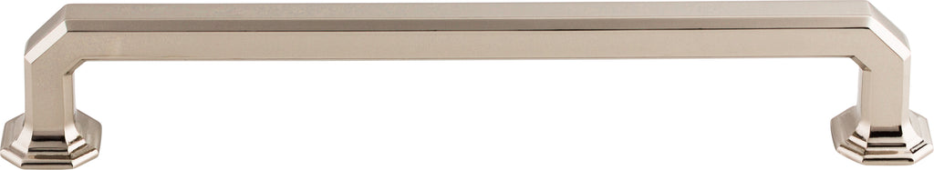 Top Knobs Emerald Series 7"(178mm) CC Pull, Polished Nickel