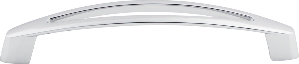 Top Knobs Verona Series 5-1/16"(128mm) CC Pull, Polished Chrome