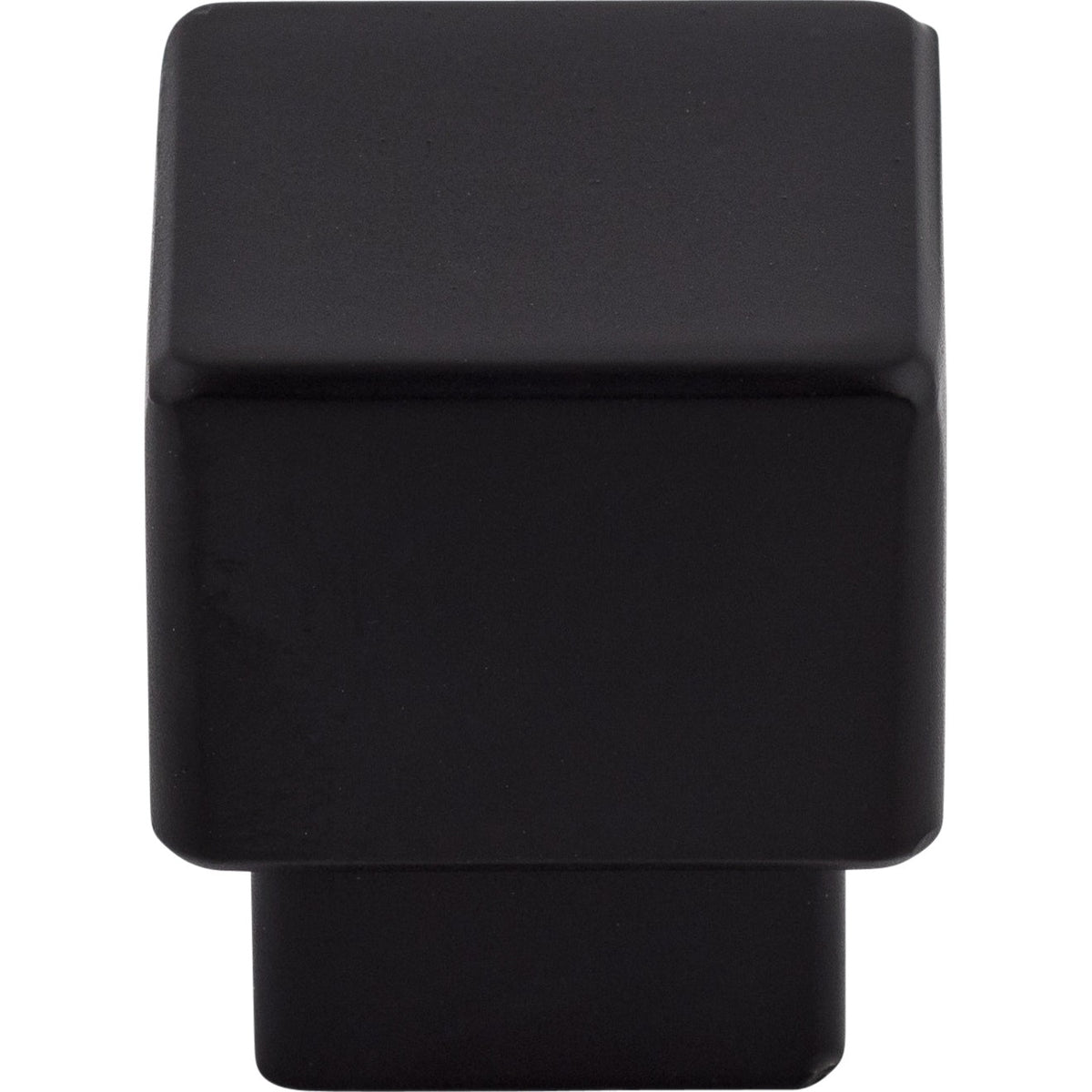 Top Knobs Tapered Series 1"L Knob, Flat Black