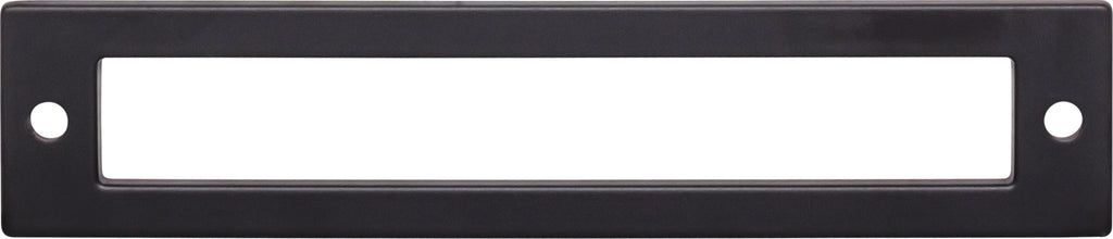 Top Knobs Hollin Series 5-1/16"(128mm) CC Backplate, Flat Black