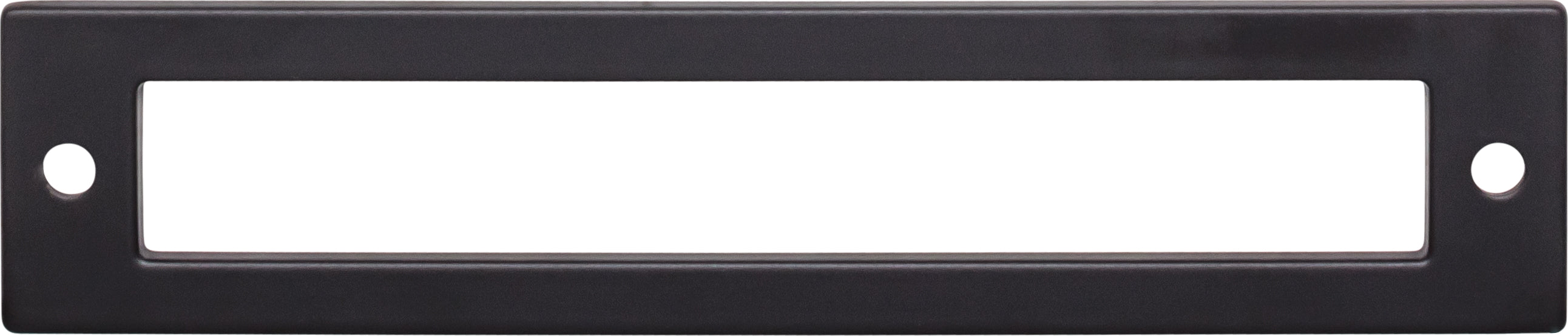 Top Knobs Hollin Series 5-1/16"(128mm) CC Backplate, Flat Black