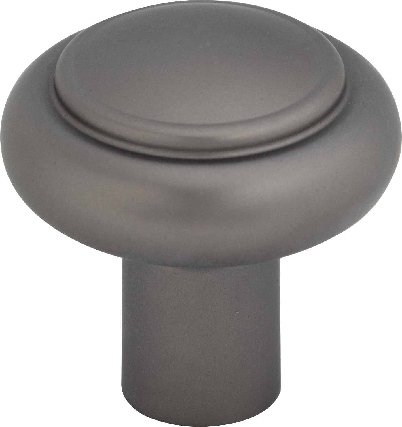 Top Knobs Clarence Series 1-1/4"L Knob, Ash Gray