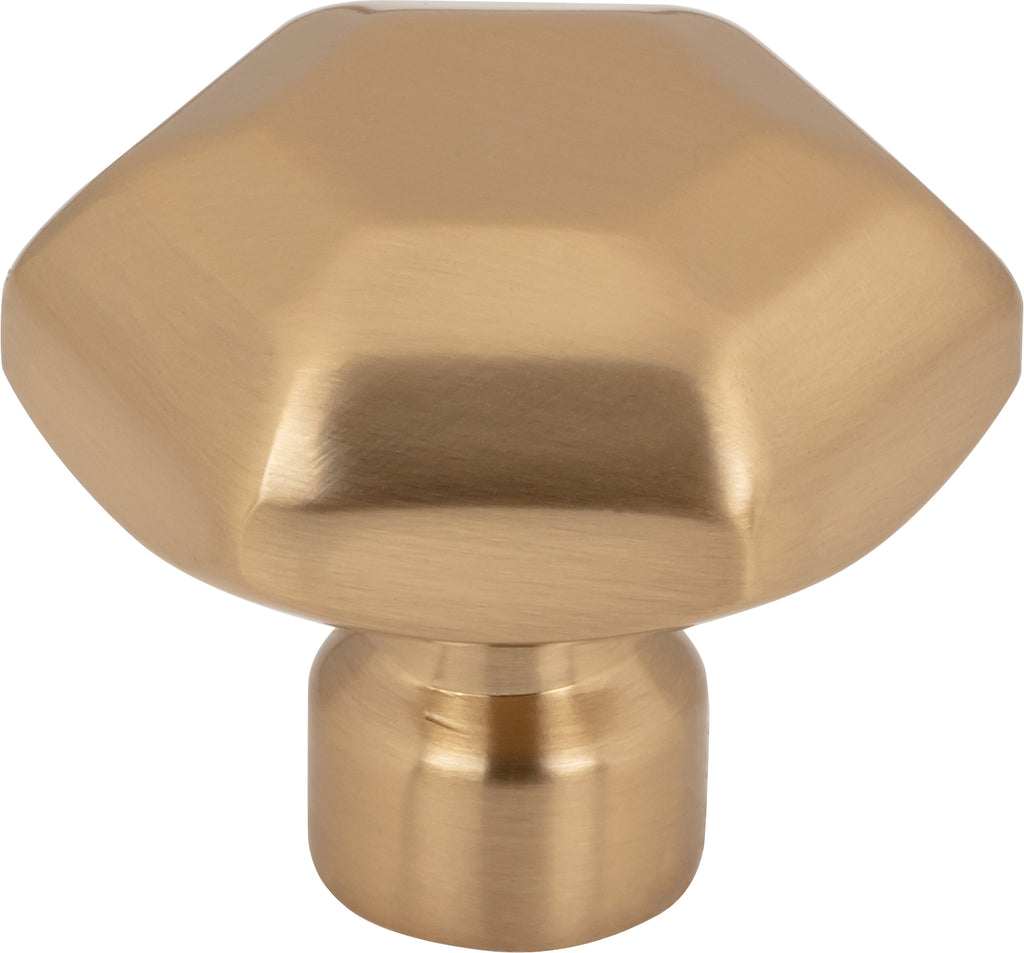 Top Knobs Dustin Series 1-1/4"-L Knob, Honey Bronze