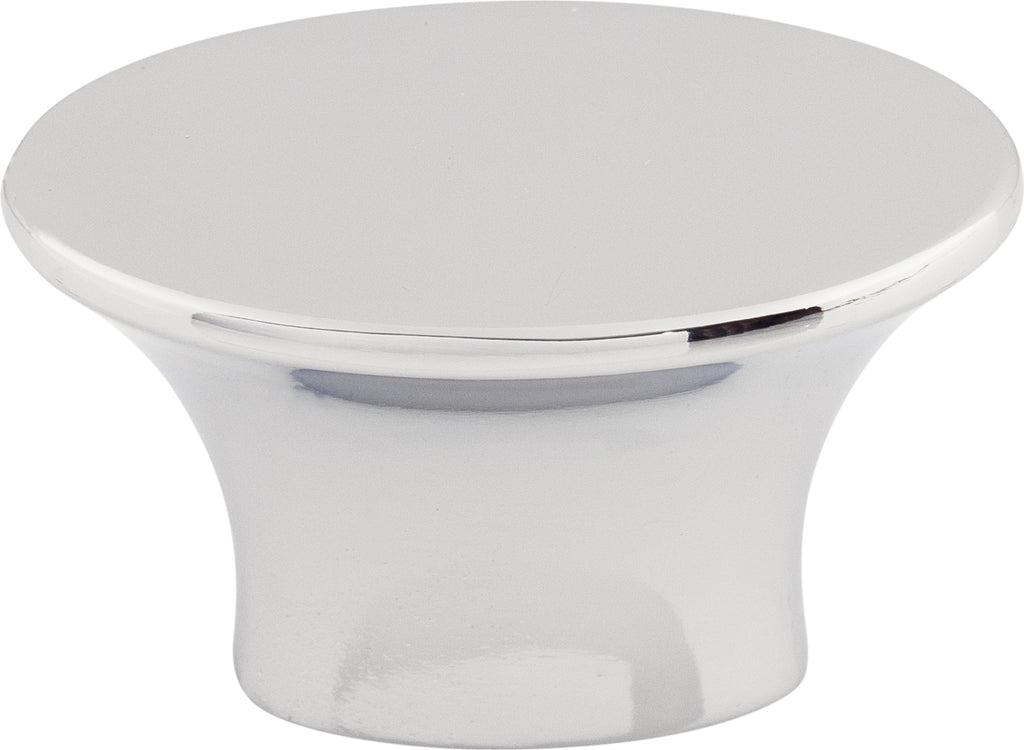 Top Knobs Edgewater Series 1-1/2"L Knob, Polished Chrome