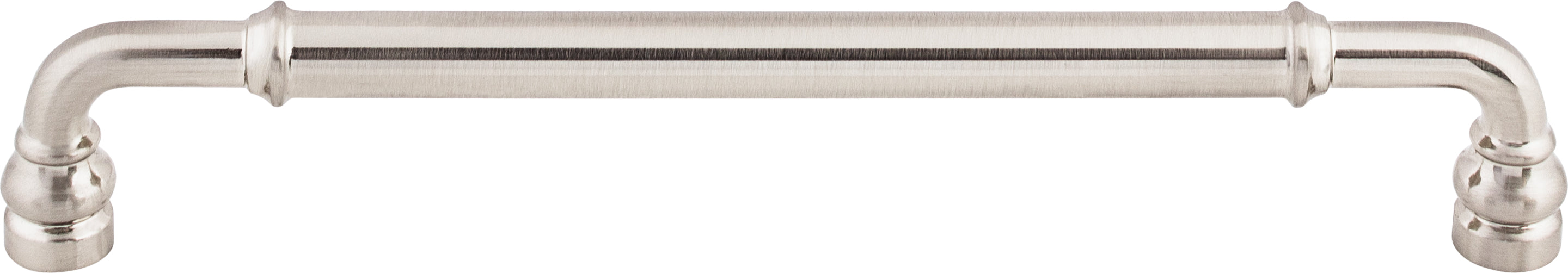 Top Knobs Brixton Series 7-9/16"(192mm) CC Pull, Brushed Satin Nickel