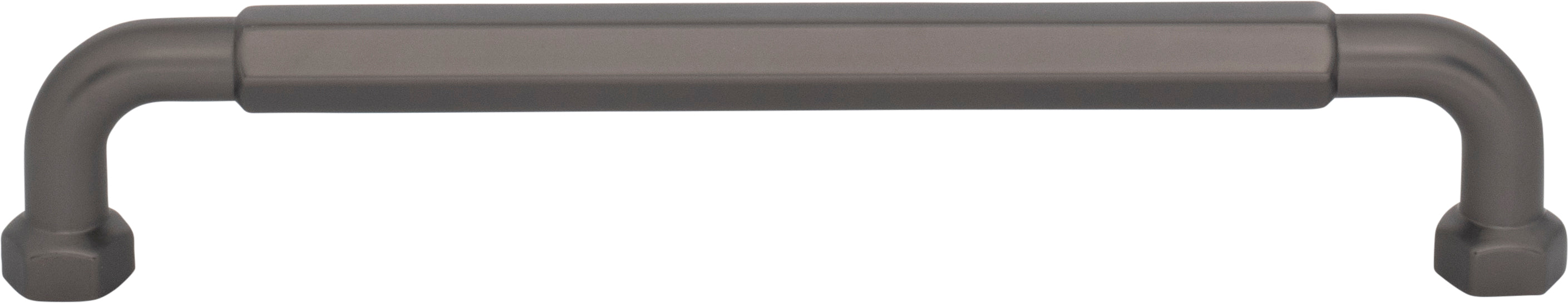 Top Knobs Dustin Series 6-5/16"(160mm) CC Pull, Ash Gray