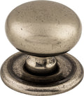 Top Knobs Victoria Series 1-1/4"L Knob, Pewter Antique