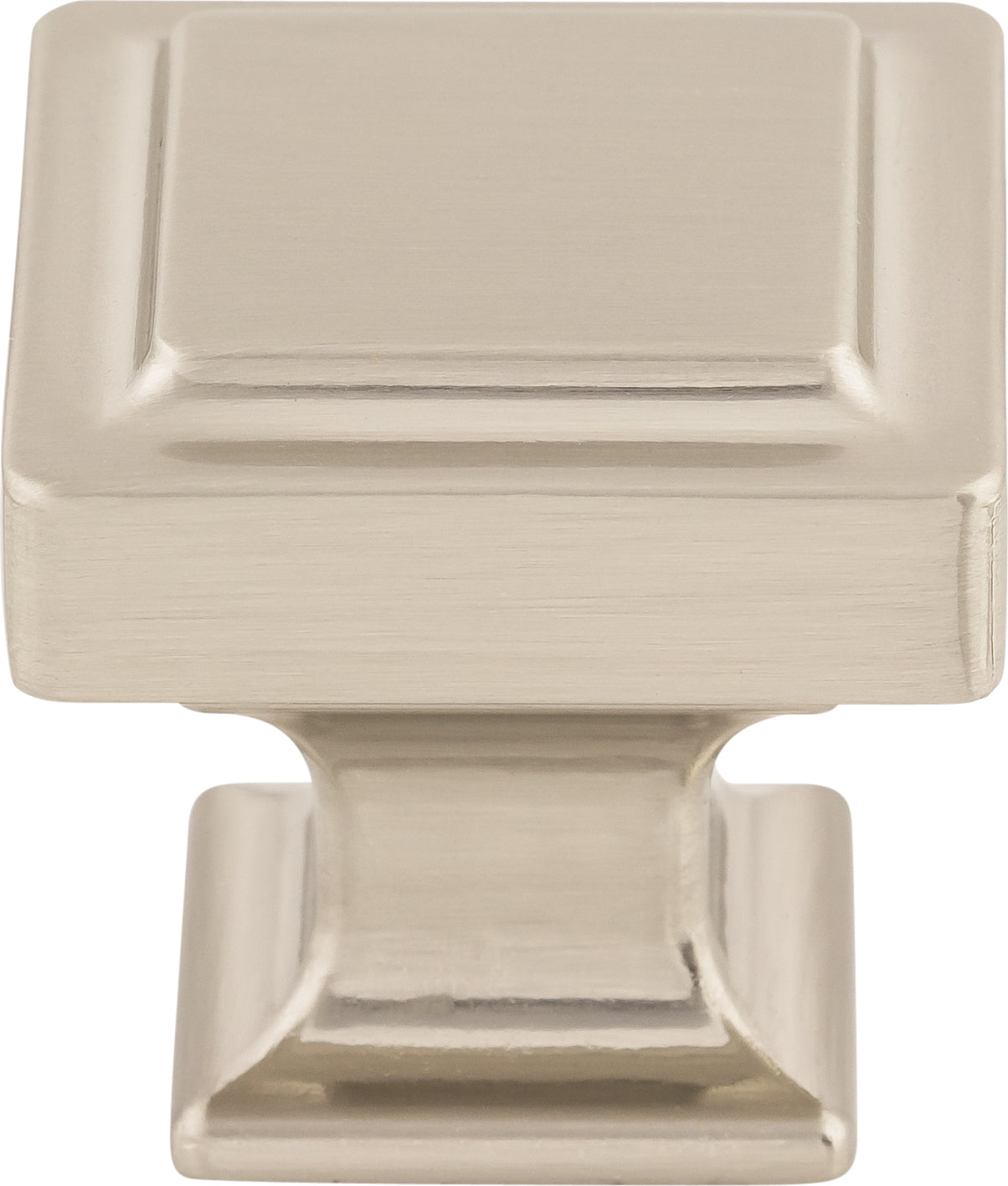 Top Knobs Ascendra Series 1-1/4"L Knob, Brushed Satin Nickel